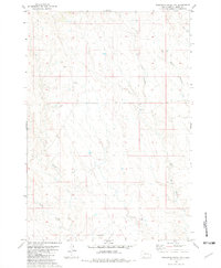 Download a high-resolution, GPS-compatible USGS topo map for Rousseau Creek NW, SD (1981 edition)