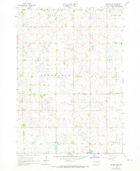 Download a high-resolution, GPS-compatible USGS topo map for Rutland SE, SD (1965 edition)
