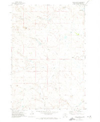 preview thumbnail of historical topo map of Harding County, SD in 1971