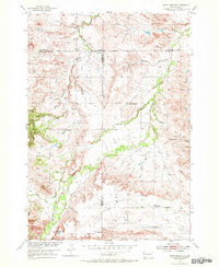 Download a high-resolution, GPS-compatible USGS topo map for Saint Onge SE, SD (1972 edition)