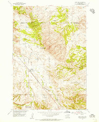 Download a high-resolution, GPS-compatible USGS topo map for Saint Onge, SD (1955 edition)
