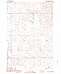 preview thumbnail of historical topo map of Stanley County, SD in 1982