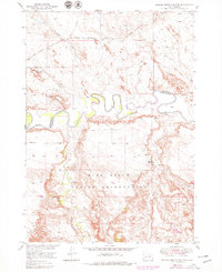 Download a high-resolution, GPS-compatible USGS topo map for School Section Butte, SD (1979 edition)