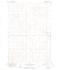 Download a high-resolution, GPS-compatible USGS topo map for Seneca, SD (1978 edition)