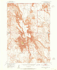 Download a high-resolution, GPS-compatible USGS topo map for Sheep Mountain Table, SD (1955 edition)