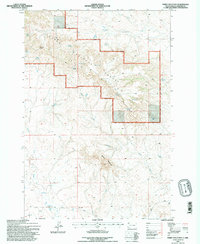 Download a high-resolution, GPS-compatible USGS topo map for Sheep Mountain, SD (1996 edition)