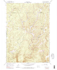 preview thumbnail of historical topo map of Custer County, SD in 1955