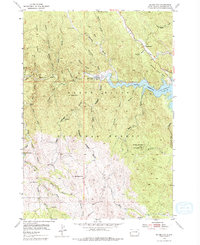 Download a high-resolution, GPS-compatible USGS topo map for Silver City, SD (1979 edition)