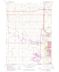 Download a high-resolution, GPS-compatible USGS topo map for Sioux Falls West, SD (1977 edition)