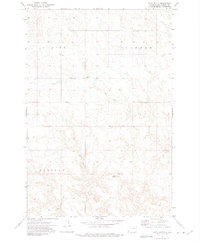 Download a high-resolution, GPS-compatible USGS topo map for Skull Butte, SD (1975 edition)