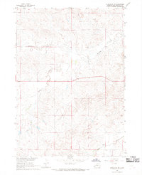 Download a high-resolution, GPS-compatible USGS topo map for Slim Butte NW, SD (1969 edition)