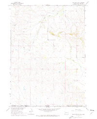 Download a high-resolution, GPS-compatible USGS topo map for Slim Butte SW, SD (1976 edition)