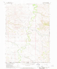 Download a high-resolution, GPS-compatible USGS topo map for Slim Butte, SD (1970 edition)