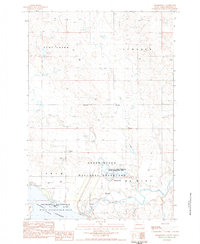 Download a high-resolution, GPS-compatible USGS topo map for Sommerville, SD (1984 edition)