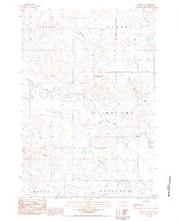 Download a high-resolution, GPS-compatible USGS topo map for Sorum NE, SD (1984 edition)