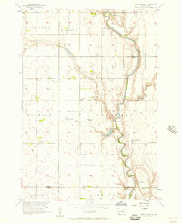 Download a high-resolution, GPS-compatible USGS topo map for Spink Colony, SD (1957 edition)