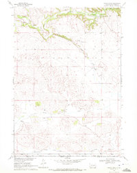 Download a high-resolution, GPS-compatible USGS topo map for Spring Creek, SD (1972 edition)