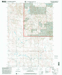 Download a high-resolution, GPS-compatible USGS topo map for Square Top Butte, SD (2001 edition)