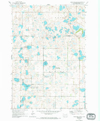 preview thumbnail of historical topo map of Day County, SD in 1970