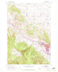 Download a high-resolution, GPS-compatible USGS topo map for Sturgis, SD (1972 edition)