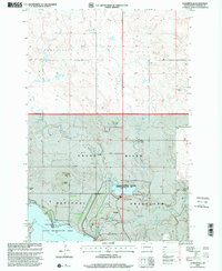 Download a high-resolution, GPS-compatible USGS topo map for Summerville, SD (2001 edition)