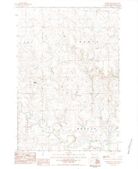 Download a high-resolution, GPS-compatible USGS topo map for Sunrise Butte, SD (1984 edition)