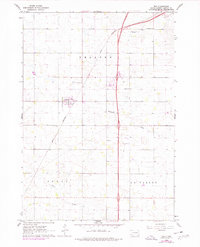 preview thumbnail of historical topo map of Tea, SD in 1962