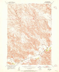 preview thumbnail of historical topo map of Stanley County, SD in 1953