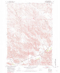 Download a high-resolution, GPS-compatible USGS topo map for Teton, SD (1982 edition)