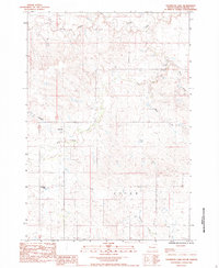 Download a high-resolution, GPS-compatible USGS topo map for Thompson Lake, SD (1984 edition)