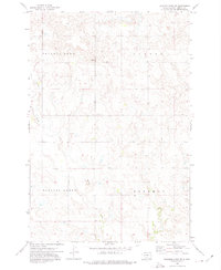 Download a high-resolution, GPS-compatible USGS topo map for Thunder Hawk SE, SD (1975 edition)