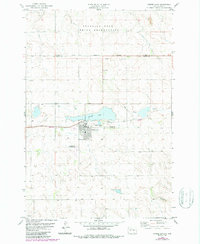 Download a high-resolution, GPS-compatible USGS topo map for Timber Lake, SD (1987 edition)