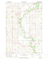 Download a high-resolution, GPS-compatible USGS topo map for Trent, SD (1964 edition)
