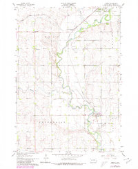 Download a high-resolution, GPS-compatible USGS topo map for Trent, SD (1980 edition)