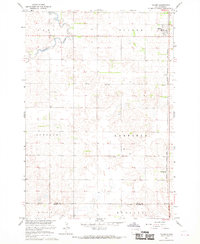 Download a high-resolution, GPS-compatible USGS topo map for Tulare, SD (1970 edition)