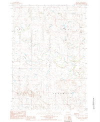 Download a high-resolution, GPS-compatible USGS topo map for Two Buttes, SD (1984 edition)