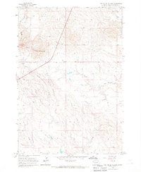 Download a high-resolution, GPS-compatible USGS topo map for Two Top Butte East, SD (1967 edition)
