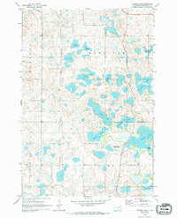 Download a high-resolution, GPS-compatible USGS topo map for Twomile Lake, SD (1994 edition)