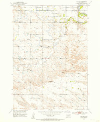 preview thumbnail of historical topo map of Meade County, SD in 1951