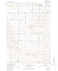 1951 Map of Vale, SD, 1982 Print