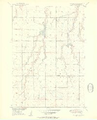 1950 Map of Vayland NW
