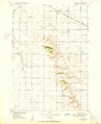 Download a high-resolution, GPS-compatible USGS topo map for Vayland, SD (1950 edition)