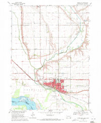 Download a high-resolution, GPS-compatible USGS topo map for Vermillion, SD (1971 edition)
