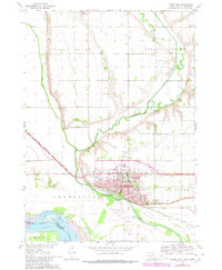 Download a high-resolution, GPS-compatible USGS topo map for Vermillion, SD (1980 edition)