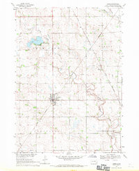 Download a high-resolution, GPS-compatible USGS topo map for Viborg, SD (1971 edition)