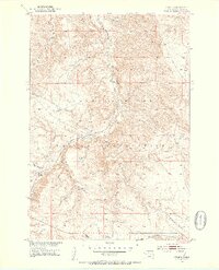 1951 Map of Virginia, 1953 Print