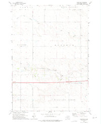 Download a high-resolution, GPS-compatible USGS topo map for Vivian NW, SD (1975 edition)