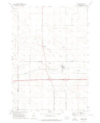 Download a high-resolution, GPS-compatible USGS topo map for Vivian, SD (1975 edition)