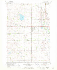Download a high-resolution, GPS-compatible USGS topo map for Volga, SD (1970 edition)