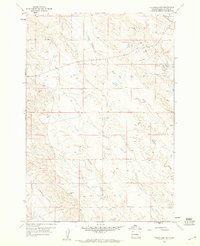 Download a high-resolution, GPS-compatible USGS topo map for Volunteer NW, SD (1960 edition)